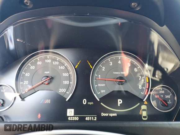 2019 BMW M4 with VIN WBS4Y9C51KAG67058, listed as a Copart auction lot 81354064 with 63,350 mi miles and Salvage Title. Bid and sale history available at carsss.com. Image 9.