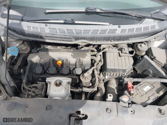 2008 Honda Civic Sdn EX with VIN 2HGFA16858H355166, listed as a IAAI auction lot 41927868 with 159,485 mi miles. Bid and sale history available at carsss.com. Image 10.