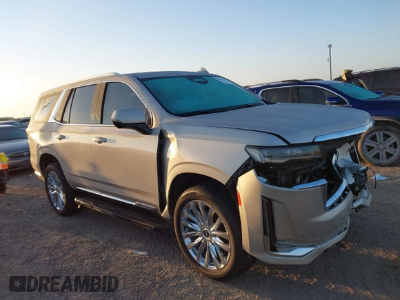 2024 Cadillac Escalade 4WD Premium Luxury with VIN 1GYS4BKL9RR241428, listed as a IAAI auction lot 41996176 with 13,976 mi miles and . Bid and sale history available at DreamBid. Image 13.