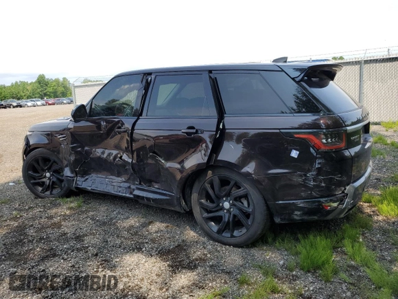 2019 Land Rover Range Rover Sport HSE with VIN SALWR2RK7KA843876, listed as a Copart auction lot 57835784 with 90,511 mi miles and Clean Title. Bid and sale history available at carsss.com. Image 2.