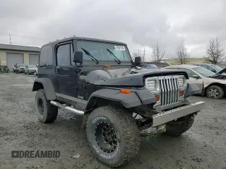 1992 Jeep Wrangler with VIN 2J4FY29S2NJ525697, listed as a Copart auction lot 43551545 with 281,770 mi miles and Salvage Title. Bid and sale history available at carsss.com. Image 11.