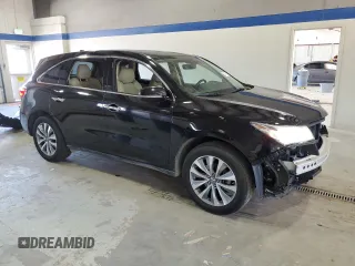 2016 Acura MDX Technology z VIN 5FRYD4H4XGB008316, wystawiony jako Copart lot #55479935 z przebiegiem 97 471 mil mil oraz Szkoda całkowita • Salvage title. Historia ofert i sprzedaży dostępna na DreamBid. Obrazek 4.