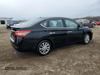 2015 Nissan Sentra S with VIN 3N1AB7AP8FY347998, listed as a Copart auction lot 51279745 with 68,149 mi miles and Salvage Title. Bid and sale history available at carsss.com. Image 3.