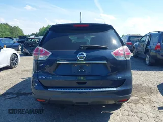 2016 Nissan Rogue SL with VIN 5N1AT2MT5GC856703, listed as a IAAI auction lot 42193522 with 126,953 mi miles. Bid and sale history available at carsss.com. Image 16.