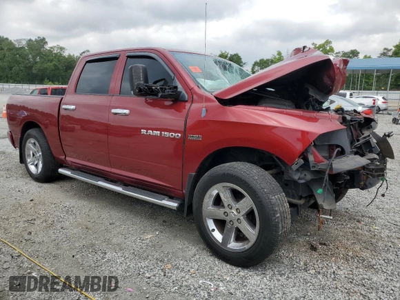 2012 Ram 1500 Express with VIN 1C6RD6KT0CS174186, listed as a Copart auction lot 59569725 with Not provided miles and Salvage title. Bid and sale history available at DreamBid. Image 4.
