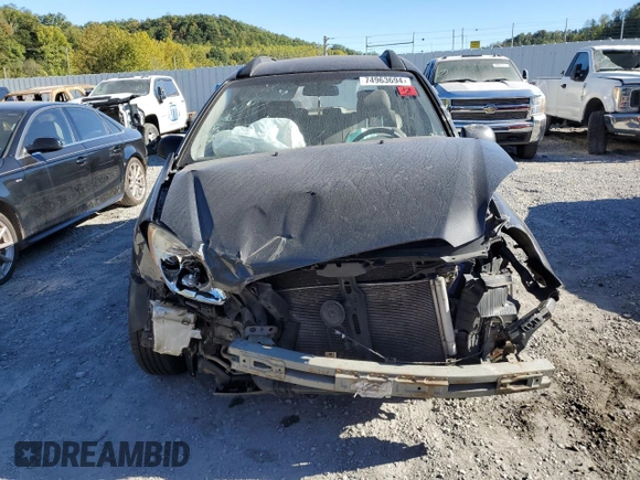 2008 Kia Rondo LX with VIN KNAFG525887163670, listed as a Copart auction lot 74963694 with Not Provided miles and Salvage Title. Bid and sale history available at carsss.com. Image 5.