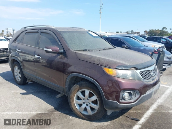 2013 Kia Sorento LX with VIN 5XYKT4A63DG391204, listed as a IAAI auction lot 42772716 with 84,793 mi miles and . Bid and sale history available at DreamBid. Image 1.