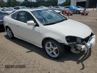 2005 Acura RSX Type S with VIN JH4DC53015S018289, listed as a Copart auction lot 62483645 with 227,058 mi miles and Salvage title. Bid and sale history available at DreamBid. Image 4.
