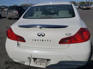 2008 Infiniti G35 Journey with VIN JNKBV61E28M228124, listed as a Copart auction lot 52823565 with 88,684 mi miles and Salvage Title. Bid and sale history available at DreamBid. Image 6.