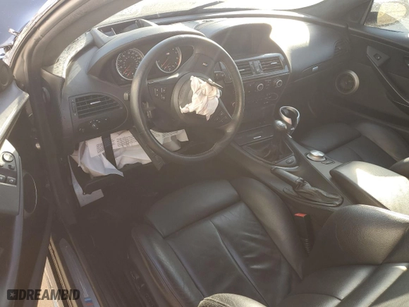 2008 BMW 6 Series M6 with VIN WBSEH93528CY24837, listed as a Copart auction lot 49299955 with 0 mi miles and Salvage Title. Bid and sale history available at carsss.com. Image 8.