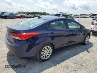 2013 Hyundai Elantra Limited with VIN 5NPDH4AE1DH168041, listed as a Copart auction lot 49709275 with 151,101 mi miles and Salvage Title. Bid and sale history available at DreamBid. Image 3.