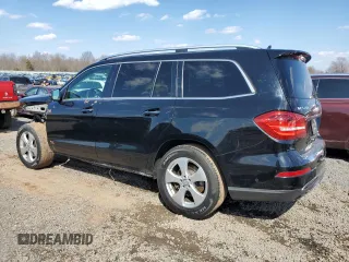 2017 Mercedes-Benz GLS with VIN 4JGDF6EE2HA751190, listed as a Copart auction lot 50566425 with 106,702 mi miles and Salvage Title. Bid and sale history available at carsss.com. Image 2.