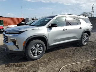 2024 Chevrolet Traverse AWD LT with VIN 1GNEVGKSXRJ162165, listed as a Copart auction lot 47697085 with 19,378 mi miles and Clean Title. Bid and sale history available at carsss.com. Image 1.