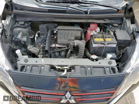 2024 Mitsubishi Mirage Black Edition with VIN ML32AWHJ8RH005115, listed as a Copart auction lot 61952585 with 30,764 mi miles and Clean title. Bid and sale history available at DreamBid. Image 11.