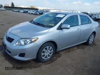 2009 Toyota Corolla with VIN 1NXBU40E49Z060073, listed as a IAAI auction lot 42152619 with 43,540 mi miles. Bid and sale history available at carsss.com. Image 2.