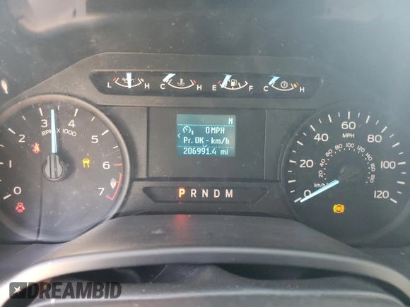 2020 Ford F-150 XL with VIN 1FTEX1C53LFC09149, listed as a Copart auction lot 53072205 with 206,991 mi miles and Clean title. Bid and sale history available at DreamBid. Image 9.