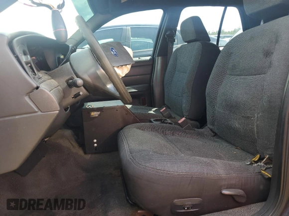 2004 Ford Police Interceptor Base w/3.27 Axle with VIN 2FAFP71W24X124818, listed as a Copart auction lot 53459295 with 153,125 mi miles and Salvage title. Bid and sale history available at DreamBid. Image 7.