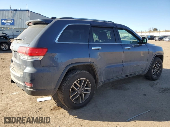 2019 Jeep Grand Cherokee Limited with VIN 1C4RJFBG5KC845476, listed as a Copart auction lot 44441785 with 59,599 mi miles and Salvage Title. Bid and sale history available at carsss.com. Image 3.