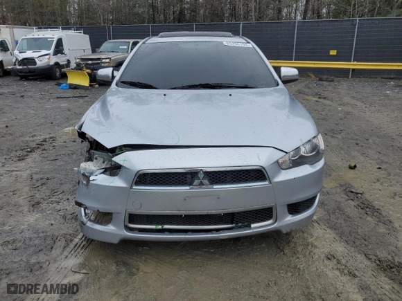 2013 Mitsubishi Lancer SE with VIN JA32V2FW5DU015043, listed as a Copart auction lot 85255194 with 133,654 mi miles and Salvage Title. Bid and sale history available at carsss.com. Image 5.