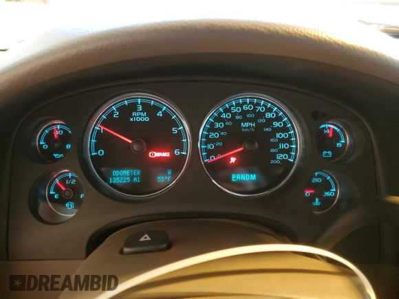 2013 GMC Yukon XL SLE with VIN 1GKS1HE09DR364453, listed as a Copart auction lot 50092265 with 135,225 mi miles and Salvage Title. Bid and sale history available at carsss.com. Image 9.