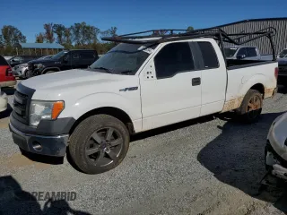 2014 Ford F-150 XL with VIN 1FTFX1CT8EKE73240, listed as a Copart auction lot 75546294 with 151,995 mi miles and Salvage Title. Bid and sale history available at carsss.com. Image 1.