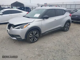 2019 Nissan Kicks S with VIN 3N1CP5CU2KL562351, listed as a IAAI auction lot 41554939 with 78,319 mi miles. Bid and sale history available at carsss.com. Image 2.
