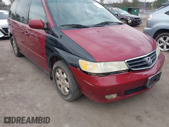 2004 Honda Odyssey EX-L with VIN 5FNRL18924B032981, listed as a IAAI auction lot 41656995 with 251,084 mi miles and . Bid and sale history available at DreamBid. Image 6.