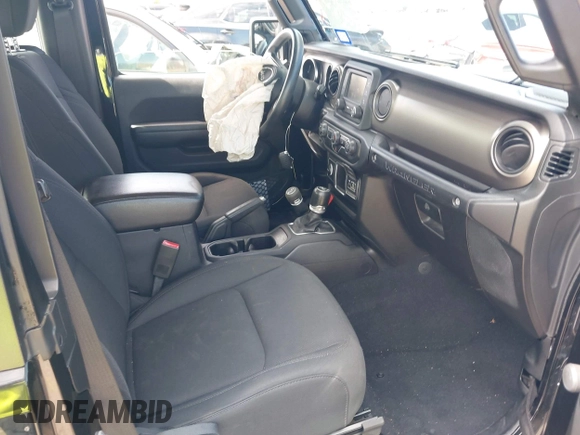 2018 Jeep Wrangler Sport with VIN 1C4GJXAN2JW221404, listed as a IAAI auction lot 42216848 with 53,882 mi miles and . Bid and sale history available at DreamBid. Image 5.