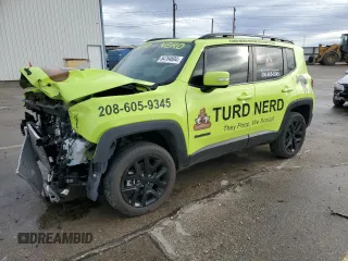 2018 Jeep Renegade Altitude with VIN ZACCJBBB1JPH70546, listed as a Copart auction lot 84764604 with 22,936 mi miles and Salvage title. Bid and sale history available at DreamBid. Image 1.