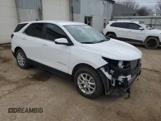 2023 Chevrolet Equinox LT with VIN 3GNAXUEG6PL255589, listed as a Copart auction lot 50379685 with 19,714 mi miles and Salvage Title. Bid and sale history available at DreamBid. Image 4.