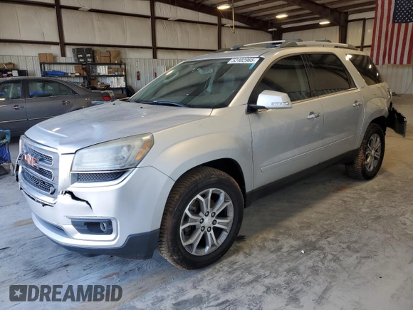 2014 GMC Acadia SLT with VIN 1GKKRRKD1EJ206968, listed as a Copart auction lot 52402965 with 158,498 mi miles and Salvage Title. Bid and sale history available at carsss.com. Image 1.