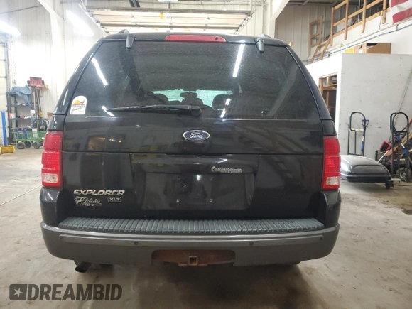 2004 Ford Explorer XLT with VIN 1FMDU73K94ZB08576, listed as a Copart auction lot 57076975 with 199,717 mi miles and Salvage title. Bid and sale history available at DreamBid. Image 6.