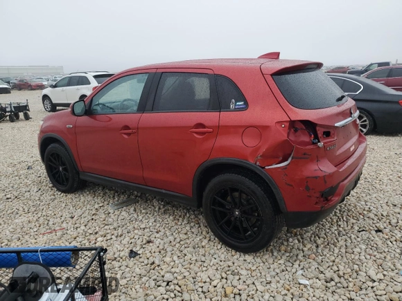 2019 Mitsubishi Outlander Sport SE 2.0 with VIN JA4AP4AU8KU018163, listed as a Copart auction lot 42295855 with 0 mi miles and Salvage Title. Bid and sale history available at carsss.com. Image 2.