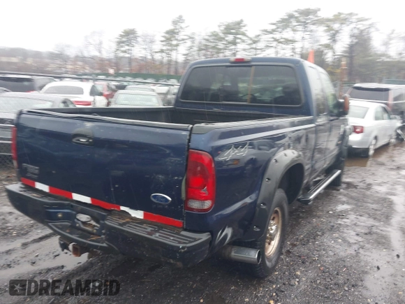 2004 Ford F-250 XL with VIN 1FTNX21P54EA61040, listed as a IAAI auction lot 41766458 with Not provided miles and . Bid and sale history available at DreamBid. Image 4.