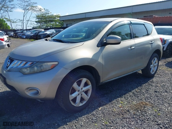 2010 Nissan Murano LE with VIN JN8AZ1MW5AW137548, listed as a IAAI auction lot 41248731 with 86,462 mi miles. Bid and sale history available at carsss.com. Image 2.