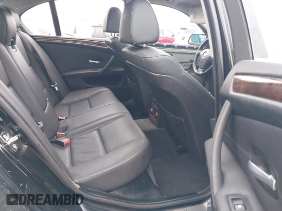 2008 BMW 5 Series 528xi with VIN WBANV13568BZ47349, listed as a IAAI auction lot 42169044 with Not Provided miles. Bid and sale history available at carsss.com. Image 8.