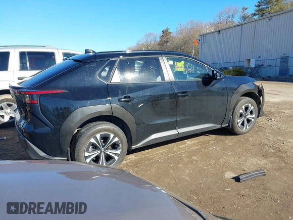 2023 Toyota bZ4X XLE with VIN JTMABACA2PA022658, listed as a IAAI auction lot 41650119 with 19,929 mi miles and . Bid and sale history available at DreamBid. Image 4.