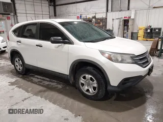 2014 Honda CR-V LX with VIN 5J6RM3H34EL011837, listed as a IAAI auction lot 41925559 with 127,936 mi miles. Bid and sale history available at carsss.com. Image 1.