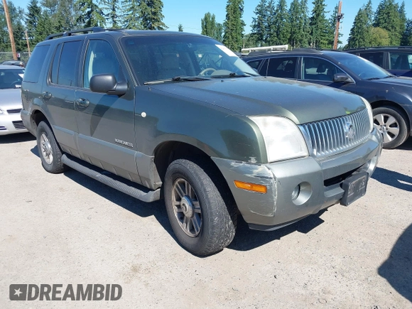 2002 Mercury Mountaineer z VIN 4M2ZU86E22UJ03164, wystawiony jako IAAI lot #42401137 z przebiegiem Nie podano mil oraz . Historia ofert i sprzedaży dostępna na DreamBid. Obrazek 1.
