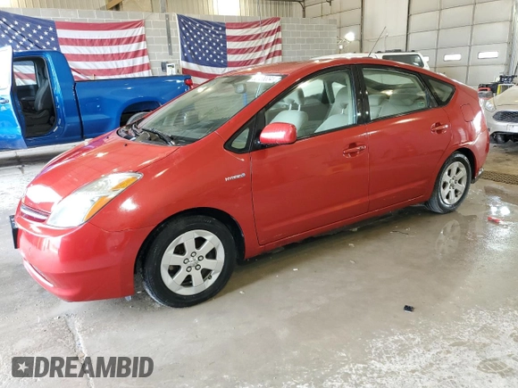 2008 Toyota Prius with VIN JTDKB20U087710603, listed as a Copart auction lot 66168334 with 233,719 mi miles and Non Repairable. Bid and sale history available at carsss.com. Image 1.