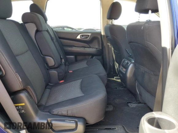 2020 Nissan Pathfinder SV with VIN 5N1DR2BNXLC593070, listed as a Copart auction lot 53845785 with 84,443 mi miles and Salvage title. Bid and sale history available at DreamBid. Image 11.