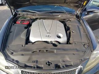2011 Lexus IS with VIN JTHBE5C28B5027536, listed as a IAAI auction lot 41483620 with 235,603 mi miles. Bid and sale history available at carsss.com. Image 10.