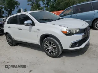 2017 Mitsubishi Outlander ES with VIN JA4AP3AU7HZ002767, listed as a Copart auction lot 55494795 with 157,138 mi miles and Salvage title. Bid and sale history available at DreamBid. Image 4.