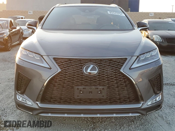 2020 Lexus RX with VIN 2T2YZMDA1LC231644, listed as a Copart auction lot 85543294 with 13,451 mi miles and Salvage Title. Bid and sale history available at carsss.com. Image 5.