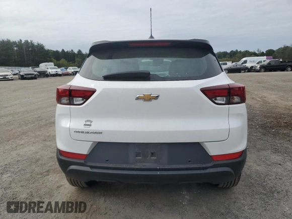 2021 Chevrolet TrailBlazer LS with VIN KL79MMS21MB024154, listed as a Copart auction lot 70743864 with 73,125 mi miles and Salvage Title. Bid and sale history available at DreamBid. Image 6.