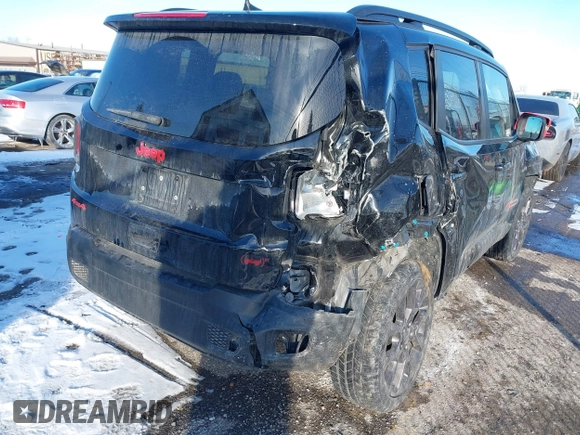 2023 Jeep Renegade Latitude with VIN ZACNJDB19PPP34881, listed as a IAAI auction lot 41552957 with 14,645 mi miles and . Bid and sale history available at carsss.com. Image 4.