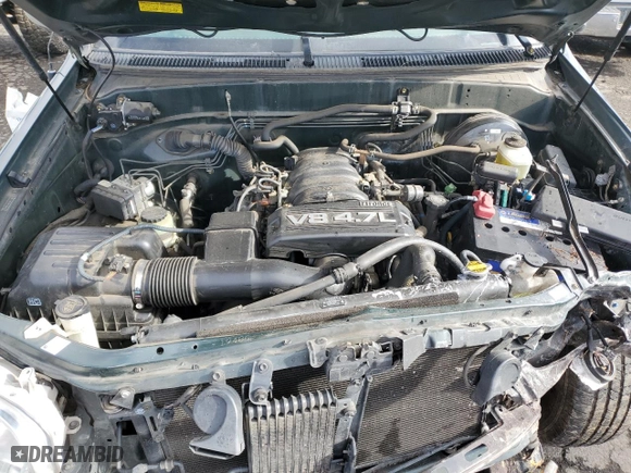2005 Toyota Tundra SR5 with VIN 5TBDT44145S487431, listed as a Copart auction lot 44327705 with 77,446 mi miles and Salvage Title. Bid and sale history available at carsss.com. Image 11.