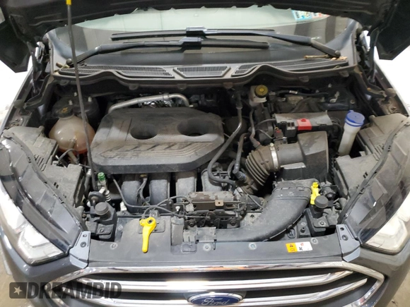 2019 Ford EcoSport Titanium with VIN MAJ6S3KL9KC285706, listed as a Copart auction lot 54191865 with 57,124 mi miles and Salvage Title. Bid and sale history available at DreamBid. Image 11.