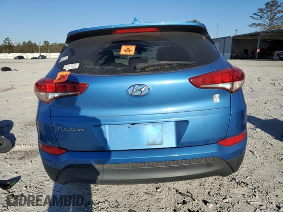 2018 Hyundai Tucson SEL Plus with VIN KM8J33A40JU617550, listed as a Copart auction lot 86579574 with 108,837 mi miles and Salvage Title. Bid and sale history available at carsss.com. Image 6.