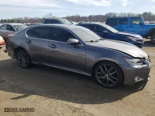 2013 Lexus GS 350 with VIN JTHCE1BL3D5017801, listed as a Copart auction lot 52387515 with 110,331 mi miles and Salvage Title. Bid and sale history available at carsss.com. Image 4.